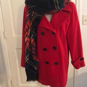Womens Woolcashmere Trench Coat 